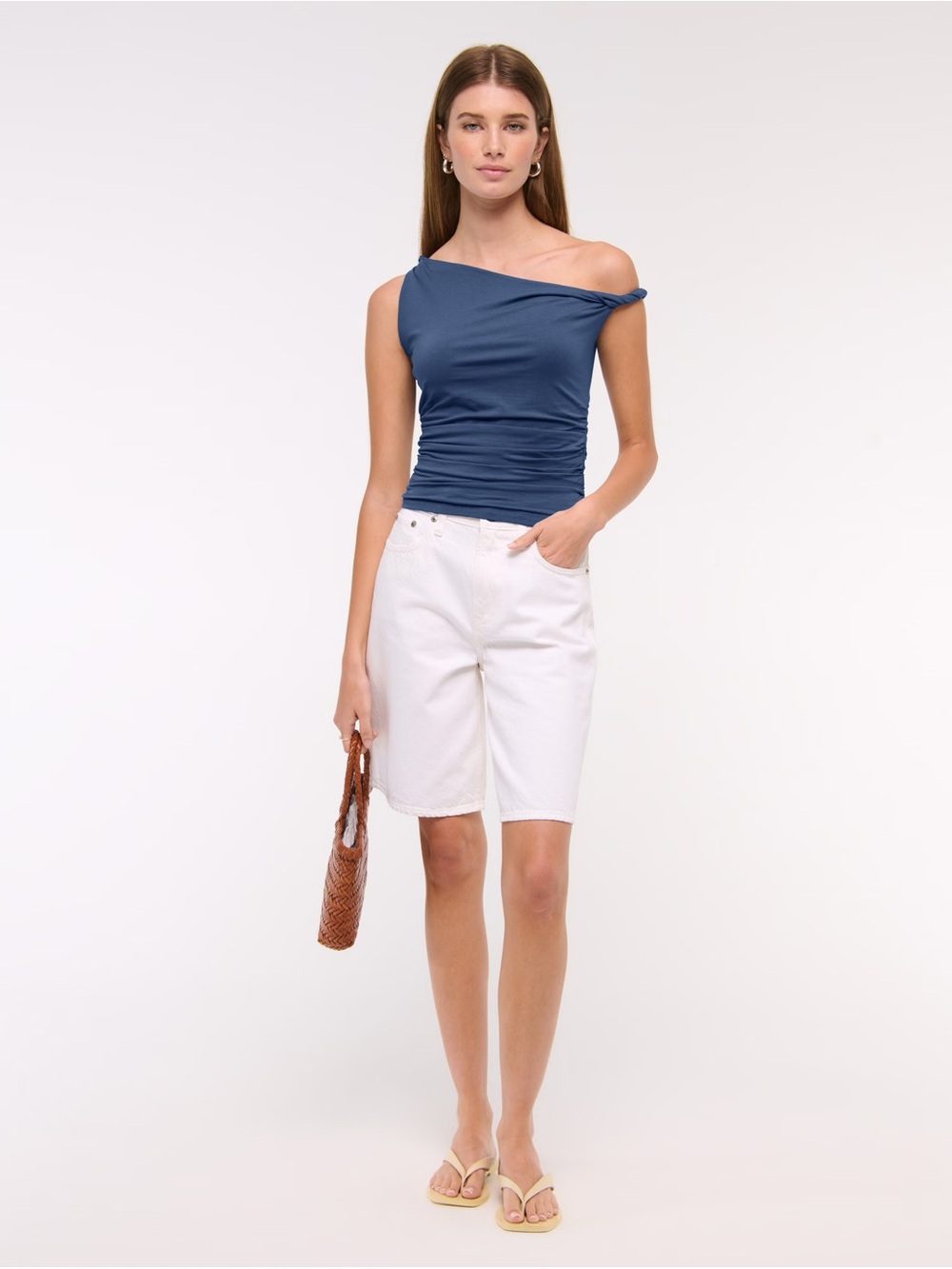 Abercrombie & Fitch Asymmetrical Twist Top - Picture 3 of 5